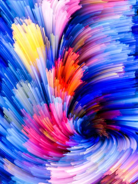 Exploding Color — Stock Photo, Image