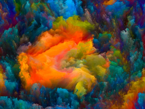 Exploding Color — Stock Photo, Image