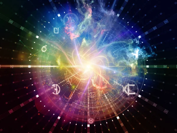 Sacred Geometry Synergy — Stock Photo, Image