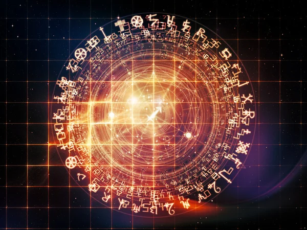 Visualization of Sacred Geometry — Stock Photo, Image