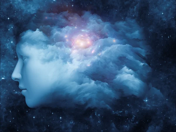 Umysł chmura — Zdjęcie stockowe