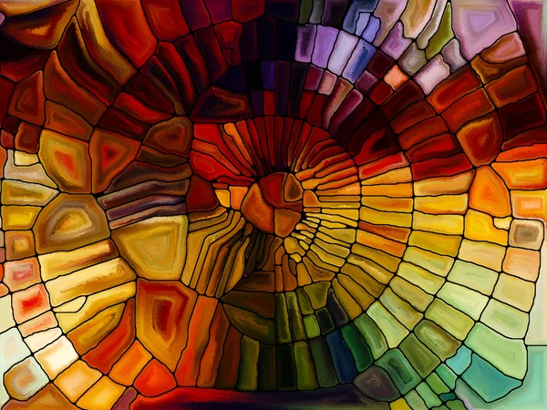 Illusions of Stained Glass — Stock Photo, Image