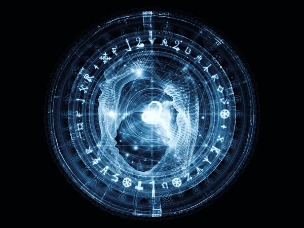 Metapher der heiligen Geometrie — Stockfoto