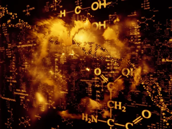 Realität der Chemie — Stockfoto