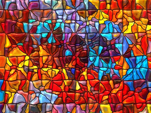 Stained Glass Abstraction — Stock Photo, Image