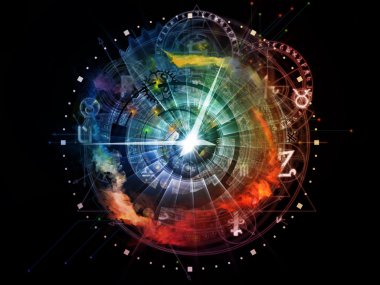 Renkli kutsal geometri