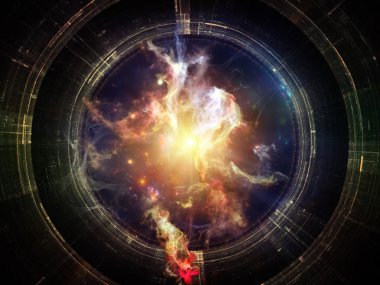 Yaprakları soyut görselleştirme