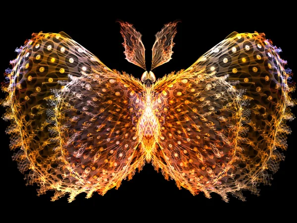 Digital Butterfly — Stock Photo, Image