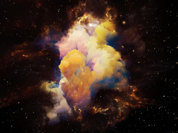 Nebulosa estrella — Foto de Stock