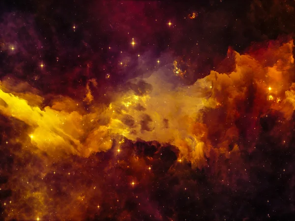 Nebulosa conceptual — Foto de Stock