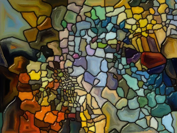 Energy of Stained Glass — Stock Photo, Image