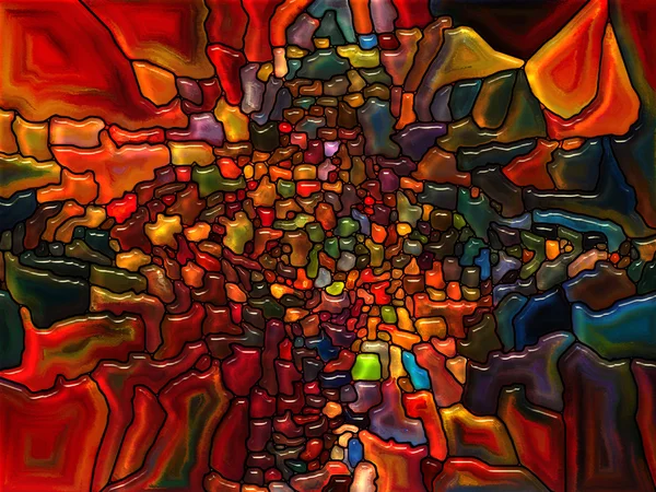 Paths of Stained Glass — Stock Photo, Image