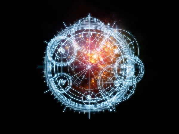 Paradigma della Geometria Sacra — Foto Stock