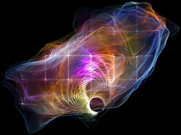 心の粒子の抽象化 — ストック写真