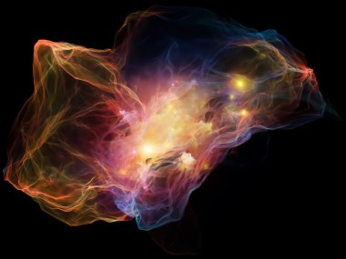 Işıklar zihin parçacık