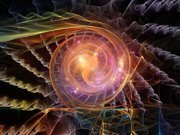 Energy of Abstract Visualization — Stock Photo, Image