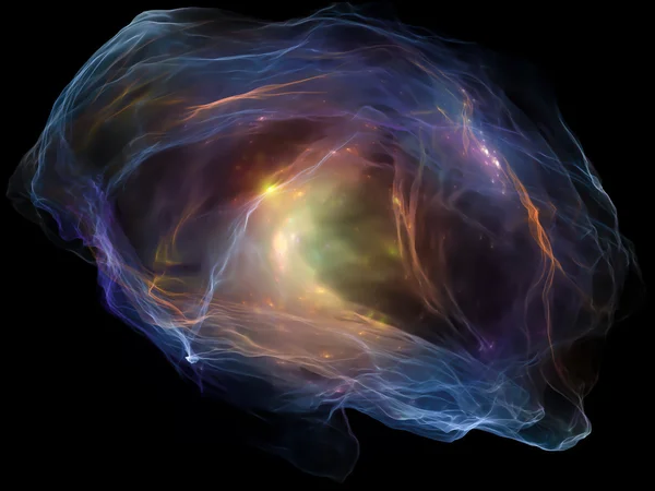 Mind Particle Composition — Stock Photo, Image