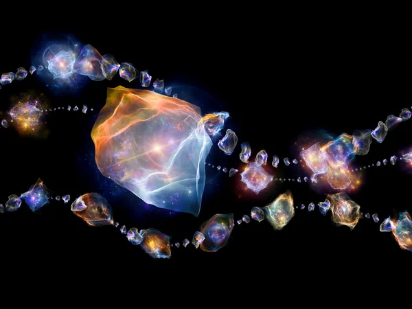 Unfolding of Jewels — Stock Photo, Image