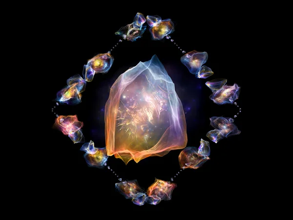 Illusion von Juwelen — Stockfoto