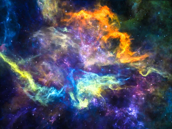 Energie van de kosmos — Stockfoto