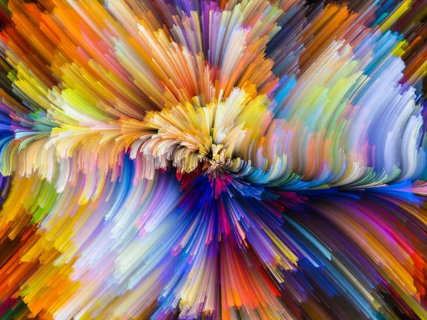 Unfolding of Color — Stock Photo, Image