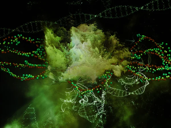 Vorsprung von dna — Stockfoto