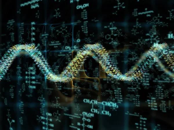 Innenleben der Chemie — Stockfoto