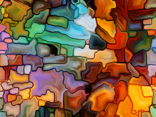 Визуализация цифрового витража
