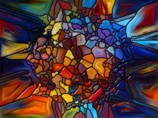 Synergies of Stained Glass — Stock Photo, Image