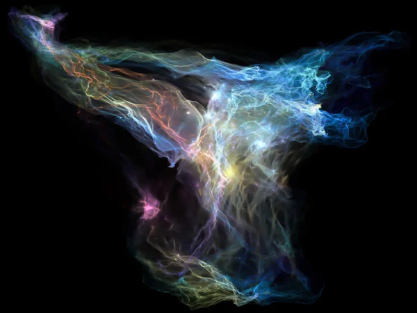 Vizualizace částice sen — Stock fotografie