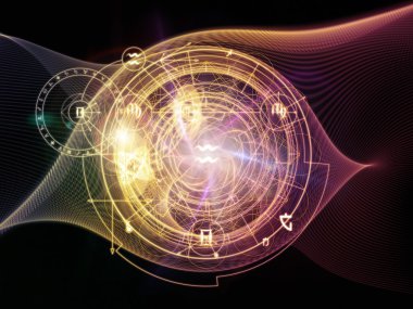 Kutsal geometri sanal yaşam