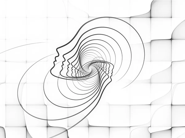 Evolución de la geometría del alma —  Fotos de Stock