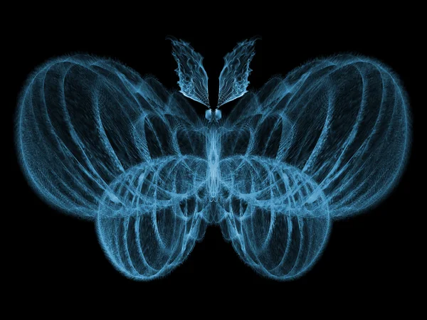 가상 나비 — 스톡 사진
