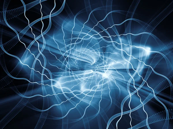 光の波のエネルギー — ストック写真
