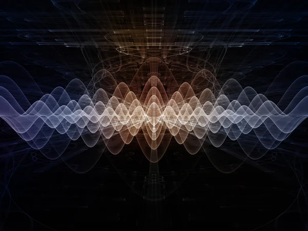 Işık dalgaları bakış açıları — Stok fotoğraf
