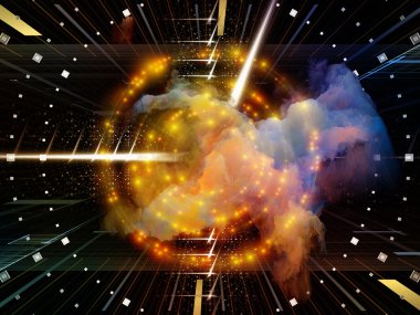 Soyut görsel kompozisyon