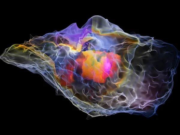進化する心の粒子 — ストック写真