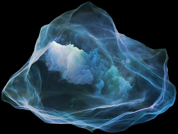 Der Nebel des Geistes Teilchen — Stockfoto