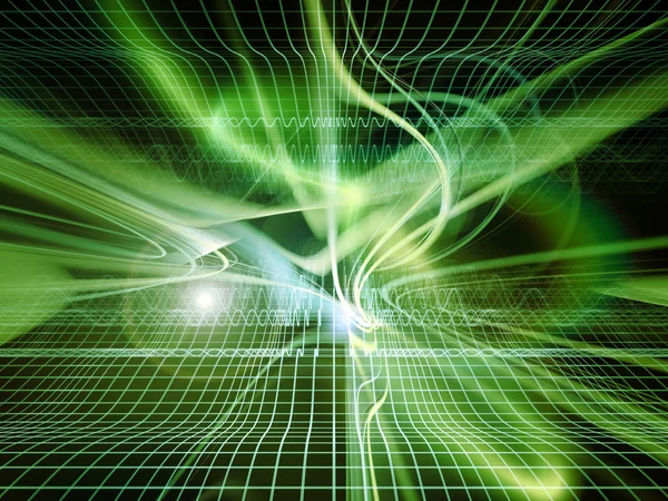 Advance of Light Waves — Stock Photo, Image