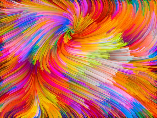 Accidental Color Vortex — Stock Photo, Image