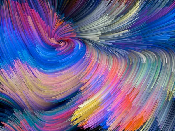 Vibrant Color Vortex — Stock Photo, Image