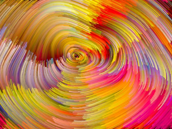 Kleur Vortex abstractie — Stockfoto