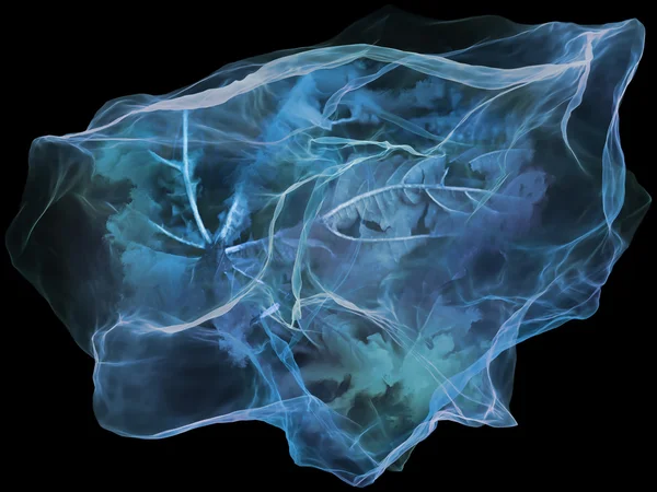 Visualisering av sinne partikel — Stockfoto