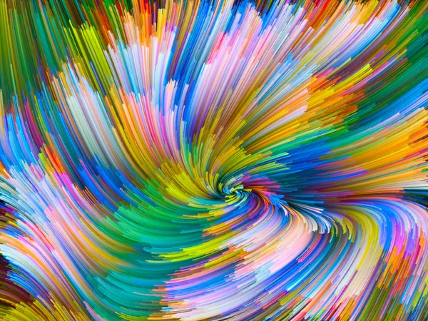 Conceptuele kleur Vortex — Stockfoto