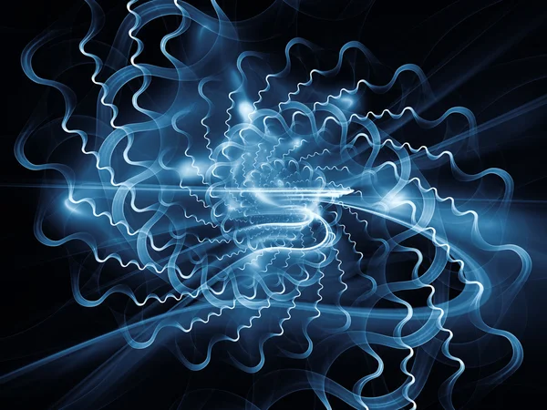 Metaphorical Light Waves — Stock Photo, Image