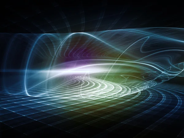 仮想光の波 — ストック写真