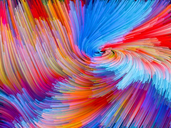 Vibrant Color Vortex — Stock Photo, Image