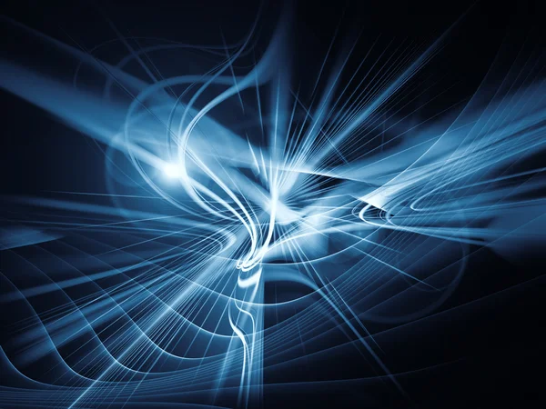 Işık dalgaları bakış açıları — Stok fotoğraf