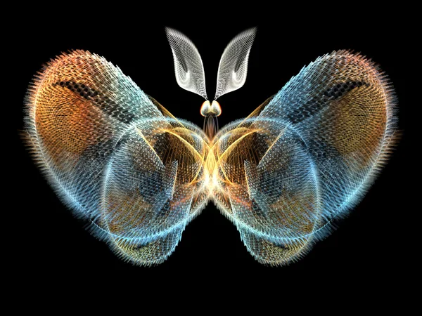 Mariposa digital —  Fotos de Stock