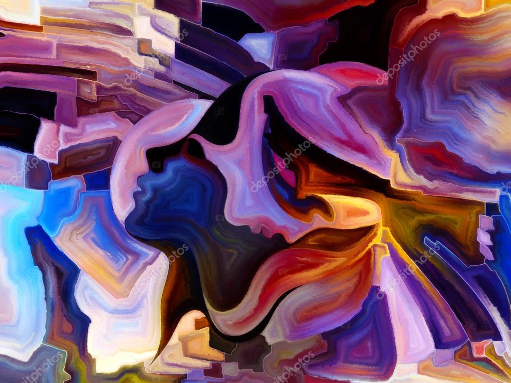 Dance of Inner Paint — Stock Photo © agsandrew 79967978